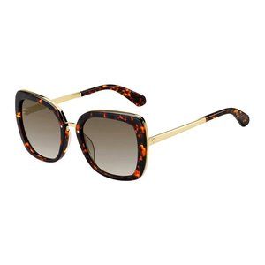 Dark Havana Kimora Square Sunglasses